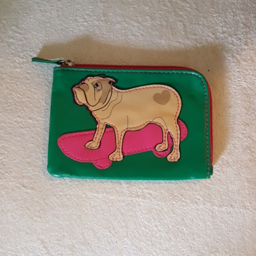 English bulldog skater wallet
